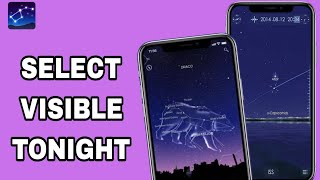 How To Select Visible Tonight On Star Walk 2 App [upl. by Ramyar]