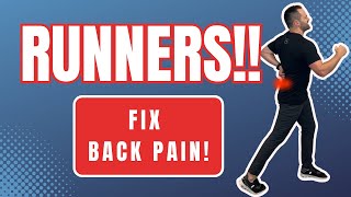 Back Pain From Running Why amp How to Fix It [upl. by Sabec]