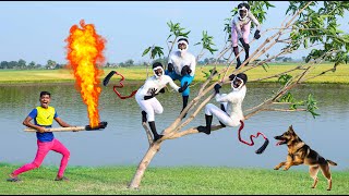 Monkey Chor Comedy 😎 Very Special Trending Funny Comedy Video 2024 😂 Amazing Comedy Video EP 373 [upl. by Pliske248]