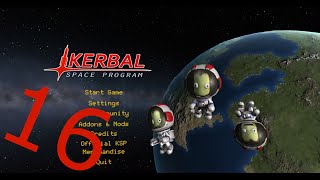 KSP Career Mode 16  Emergency Return Capsule  Explore Minmus Preparation [upl. by Noitna]