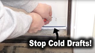 How to Stop Bugs and Cold Drafts at Your Door  The Fixer Clips [upl. by Septima]