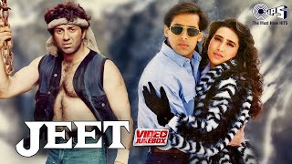 Jeet  Video Jukebox  Sunny Deol Salman Khan Karisma Kapoor  90s Hits  Bollywood Songs [upl. by Ayim]