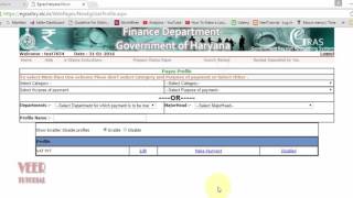 How to Make Online Challan Haryana VAT  CST  Egras HRY [upl. by Nnylyram956]