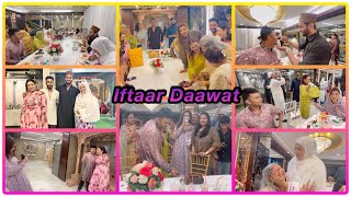 Gauahar ki mummy ki B’day par ki Iftaari Dawat Awez Bhaijaan ka bhi B’day hai family ramadan [upl. by Rabassa528]