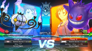 Chandelure vs Gengar  Pokkén Tournament DX [upl. by Origra]