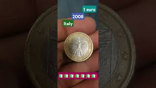 Unbelievable Find in Italy 1€ Coin Worth Thousands shorts [upl. by Naujik]