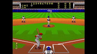 Roger Clemens MVP Baseball  Sega Genesis [upl. by Llenad]