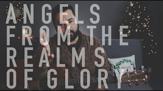 Angels From The Realms Of Glory Live Christmas Guitar Tutorial [upl. by Ayanet520]