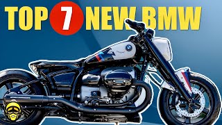 TOP 7 NEW BMW Motorcycles Unexpected [upl. by Ahsaeit]