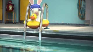 Rabbids Cant Swim  Rabbids INT [upl. by Reeves]