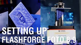 Unboxing and Testing the Flashforge Foto 89 3D Printer Whats the Verdict [upl. by Donia959]