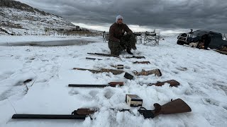 Shotgun ice test❄️🥶 A400 extreme plusmosbergbenelli raffaello deluxe baikalata302franchi A5🔥 [upl. by Natiha]