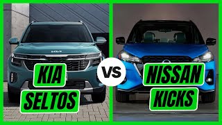 Kia SELTOS vs Nissan KICKS ¿Qué SUV COMPRAR [upl. by Haman]