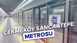 ÇEKMEKÖY SANCAKTEPE METROSU [upl. by Regnig]