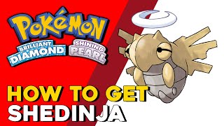 Pokemon Brilliant Diamond amp Shining Pearl How To Get Shedinja Pokemon BDSP [upl. by Esyle883]