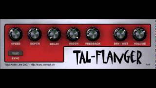 Tal Flanger Vst Demo [upl. by Akeinahs433]