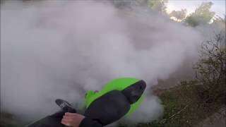 70cc Aerox burnout [upl. by Anwad437]