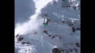 Skiers falling off cliffs compilation [upl. by Lennox]