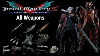 【Devil May Cry 5】Dante Moveset Showcase All Weapons Styles Abilities amp Provocations [upl. by Porush378]