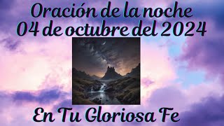 Oración de la noche 04 de octubre del 2024 amor love god shorts youtubeshorts peace bible fe [upl. by Morry]