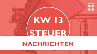 Steuernachrichten  Update 132019  Kostenlos amp schnell informiert [upl. by Charlet]