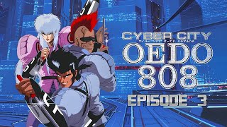 Cyber City Oedo 808 Remastered  03 Blood Lust English Dub 1080p [upl. by Kremer]