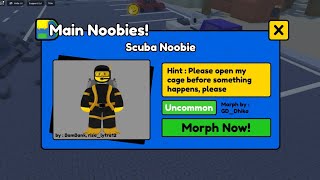 How To Get Scuba Noobie In Find The Noobies Morphs Roblox  Scuba Noobie Location [upl. by Robena]