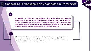 ÓRGANOS AUTÓNOMOS ENFRENTAN ASEDIO Y SE INTENTA DEBILITARLOS DEL RÍO VENEGAS [upl. by Evilc]