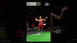 Lin Dan vs Lee Chong Wei top rally badminton shorts leechongwei lindan bwf highlights fyp [upl. by Estis]