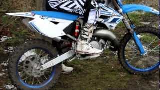 TM Racing 85cc 2013 First test [upl. by Anitnas188]