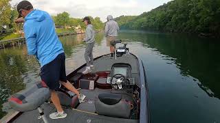 Memorial Weekend Lake Taneycomo Trout Fishing [upl. by Ytissac]