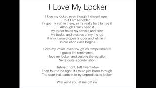 I Love My Locker [upl. by Rossi208]