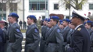 12112024 Hannover Die Bundeswehr auf dem Platz der Menschenrechte Das Gelöbnis Der Einmarsch 2 [upl. by Eupheemia902]