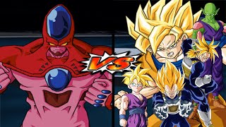 DBZ BT4 BETA 13 Hatchiyack VS ZFighters 1vs5 [upl. by Nyret]