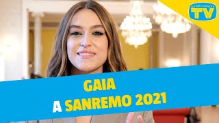 Gaia a Sanremo 2021 «Il quotCuore amaroquot è il mio» [upl. by Llennehc]