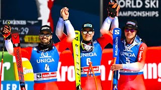 FIS Alpine Ski World Cup  Mens Super G  Saalbach AUT  2024 [upl. by Tennaj]