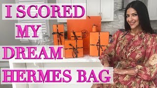 Hermes Bag Unboxing  I Scored My Dream Bag Ericas Girly World [upl. by Oigaib]