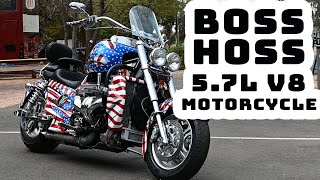 Boss Hoss is a famous bike builder in America [upl. by Ilise]