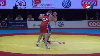 120 KG Gold  Heiki Nabi EST vs Amir Aziz Aliakbari IRI [upl. by Ahsinrev164]