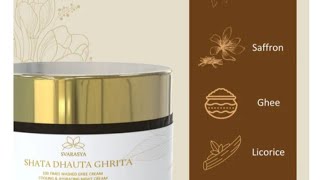 shata dhauta ghrita night cream ke fayde shata dhauta ghrita night cream for oily skin [upl. by Arick]