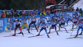 Biathlon  quot Staffel Damen quot  Oberhof 2020  quot Relay Women quot [upl. by Damalis792]