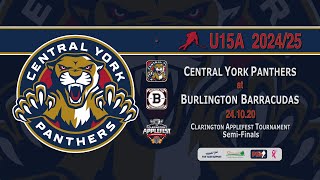 241020 CAFT SemiFinals CYGHA U15A at Burlington Barracudas [upl. by Eimmak990]