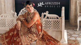 Afrozeh Brides’22 unstitched collection  Afrozeh luxury bridal collection 2022 [upl. by Isleana138]