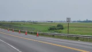 F16 takeoff for the Rochester ny air show 2024 [upl. by Nobie]