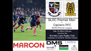 Burnaby Lake RC vs Capilano RFC  Premier Mens Division [upl. by Aizan]