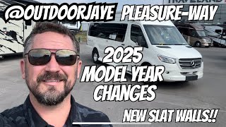 2025 PleasureWay model year changes [upl. by Abeu]