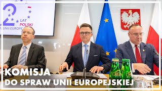 Komisja do Spraw Unii Europejskiej SUE [upl. by Rednirah]