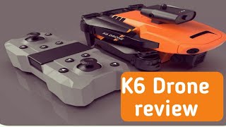 K6 drone review  k6 max drone review [upl. by Yanetruoc]