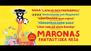 MARONAS FANTASTISKA RESA av Anca Damian  trailer  TriArt Film [upl. by Eimaraj]