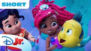 Disney Jr’s Ariel Mermaid Tales Short 10 🧜🏾‍♀️  Hiccup Gone Amuck  The Little Mermaid disneyjr [upl. by Ydnew580]